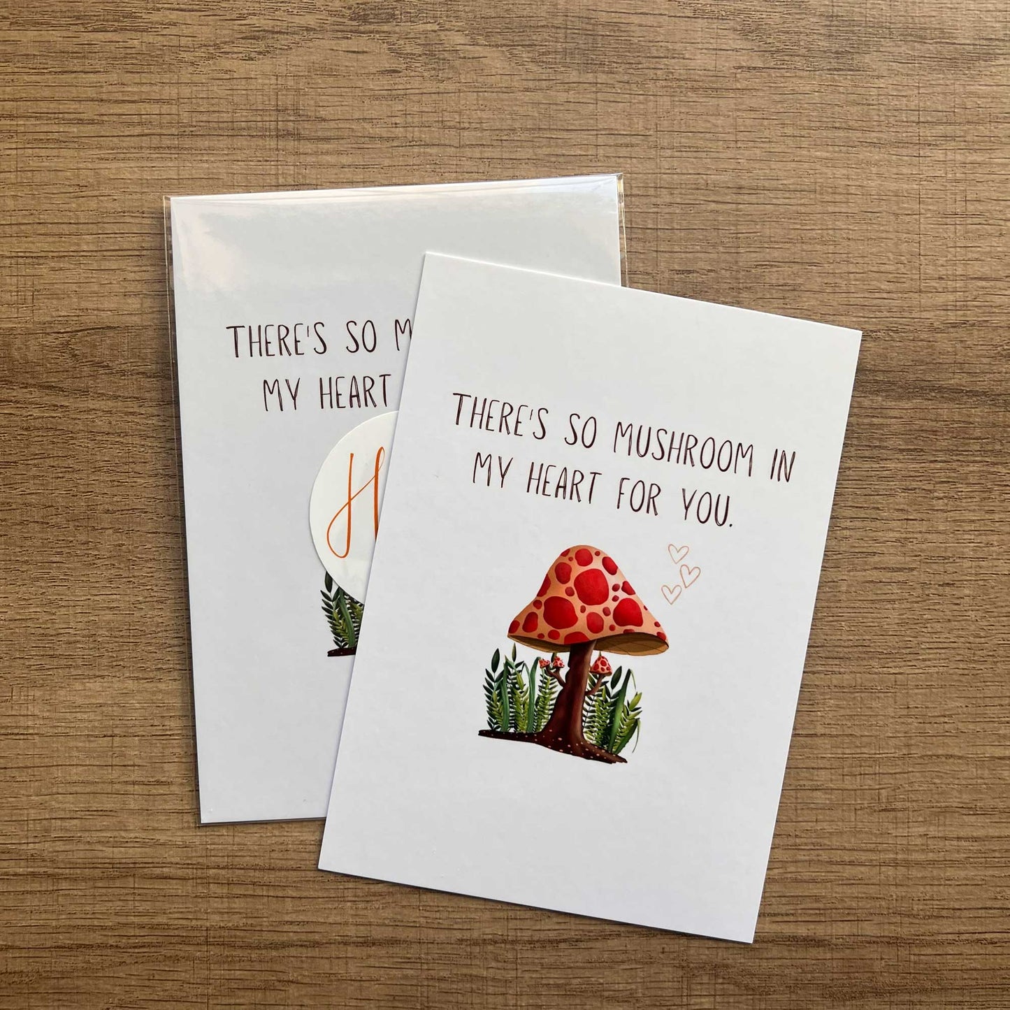 Mushroom Postcard and Sticker⎪Fungi Art⎪Postales de Mushroom⎪Nature Postcards