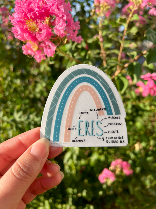 You are... CLEAR STICKER